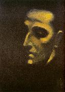 Ismael Nery Portrait of Murilo Mendes Spain oil painting artist